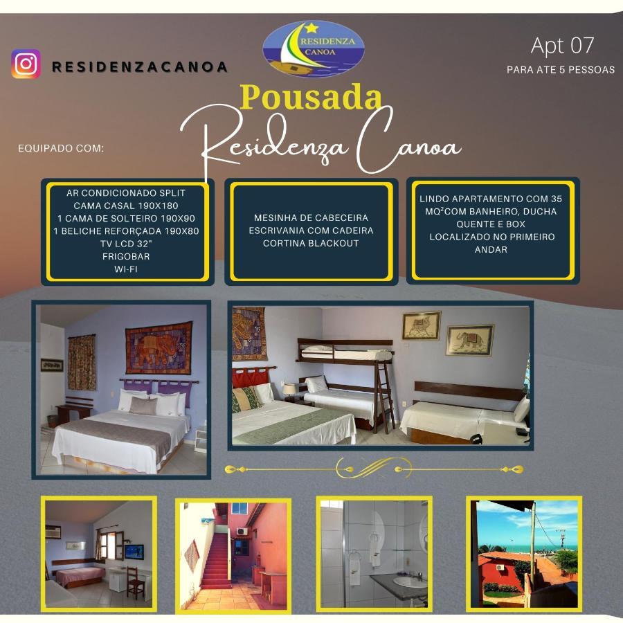 Residenza Canoa Canoa Quebrada Eksteriør billede