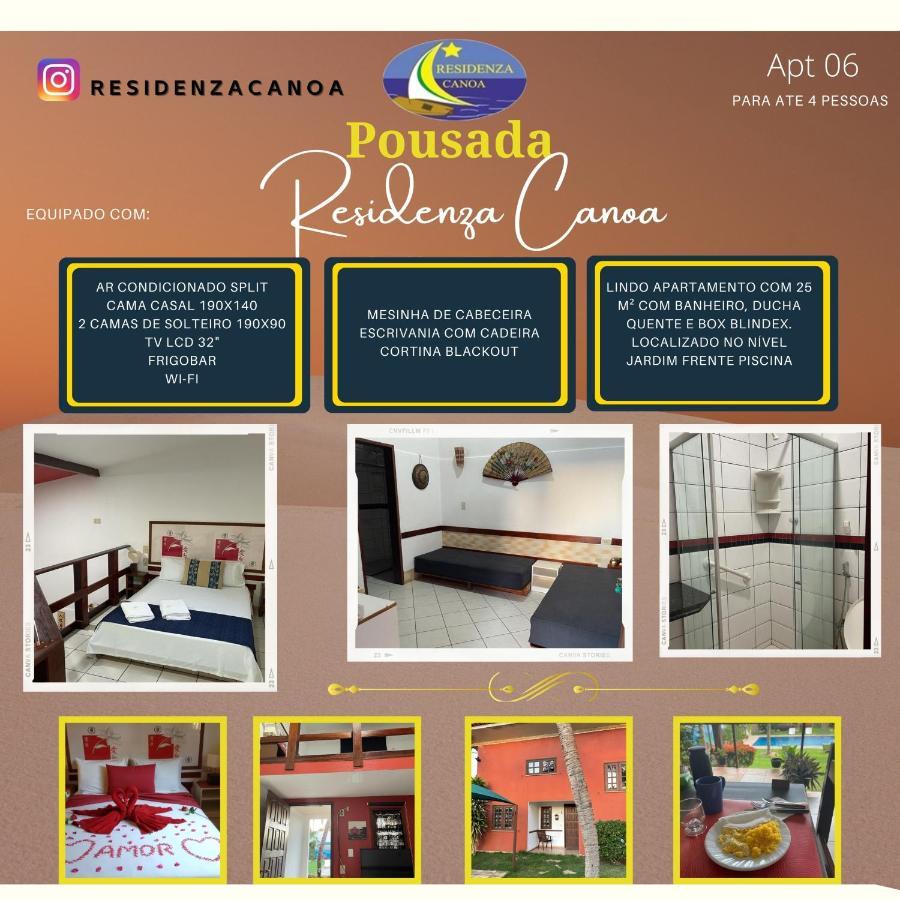 Residenza Canoa Canoa Quebrada Eksteriør billede